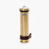 Barebones Mini Flashlight, Rechargeable 150 Lumen Pocket Torch with Magnetic Base and Vintage Dome Lens