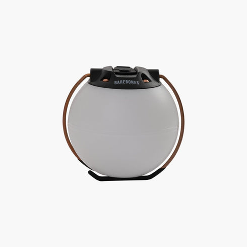 Barebones Multi-Colored Globe Light, Rechargeable LED Camping Lantern with 9 Colors and Hang or Stand Legs