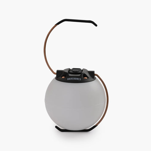 Barebones Multi-Colored Globe Light, Rechargeable LED Camping Lantern with 9 Colors and Hang or Stand Legs