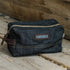 Barebones Neelum 3L Dopp Kit, Waxed Cotton Toiletry Bag with Leather Details for Travel and Camping