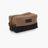 Barebones Neelum 3L Dopp Kit, Waxed Cotton Toiletry Bag with Leather Details for Travel and Camping