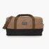 Barebones Neelum Duffel Bag Khaki, 40L Waxed Canvas Weekender with Leather Details and Removable Strap