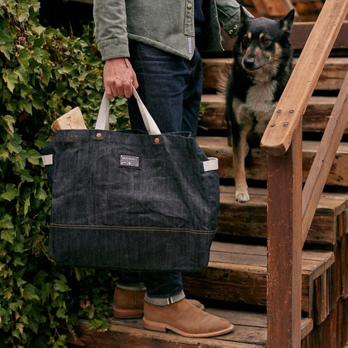 Barebones Neelum Oversized Tote Denim