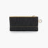 Barebones Neelum Small Zipper Pouch, Waxed Denim Organizer Pouch with Leather Details for Travel and Everyday
