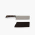 Barebones No. 7 Nakiri Knife, 7 Inch Japanese Style Vegetable Knife with Pakkawood Handle and Leather Sleeve
