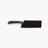 Barebones No. 7 Nakiri Knife, 7 Inch Japanese Style Vegetable Knife with Pakkawood Handle and Leather Sleeve