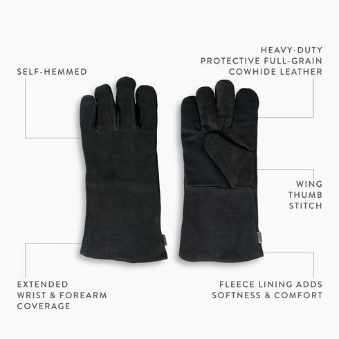Barebones Open Fire Gloves Black