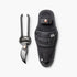 Barebones Pruner with Sheath, Japanese-Style Steel Garden Pruning Shears with Copper Accents and Belt Clip Holster