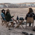 Barebones Ridgetop Wood Folding Table, Birch Plywood Camping and Patio Side Table with Stainless Steel Hardware