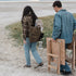 Barebones Ridgetop Wood Folding Table, Birch Plywood Camping and Patio Side Table with Stainless Steel Hardware