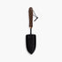 Barebones Spade Hand Trowel, Walnut Handle Garden Trowel with Heat-Treated Stainless Steel Blade