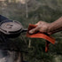 Barebones Suede Leather Hot Pad, Double-Layer Pot Holder and Trivet for Cast Iron Cookware