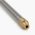 Barebones Telescoping Fire Blower, Brass and Stainless Steel Fire Bellows Tube with One-Way Valve