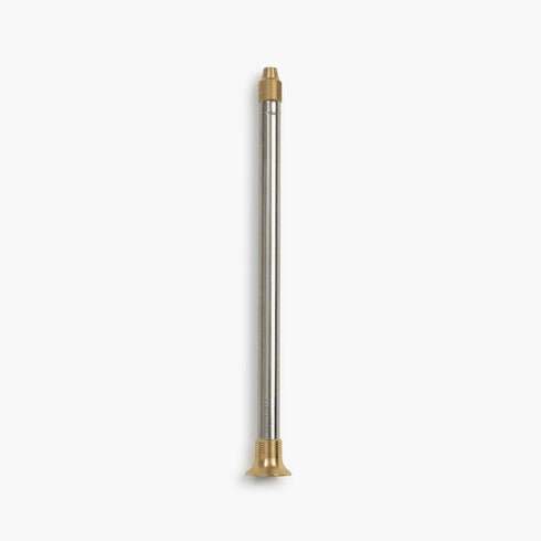 Barebones Telescoping Fire Blower, Brass and Stainless Steel Fire Bellows Tube with One-Way Valve
