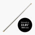 Barebones Telescoping Fire Blower, Brass and Stainless Steel Fire Bellows Tube with One-Way Valve