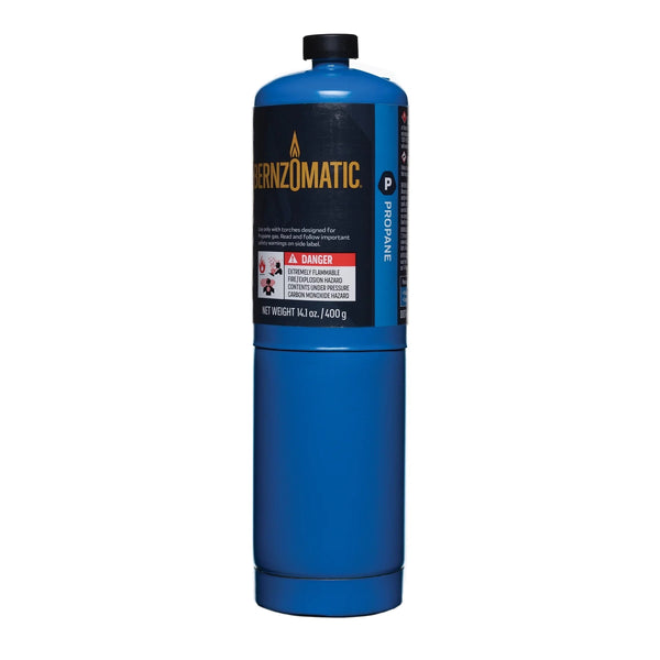 Bernzomatic Propane Fuel Cylinder | 14.1 Oz Volume, All - Purpose Gas Tank | For Torches, Portable Heaters, and Camping Cookers