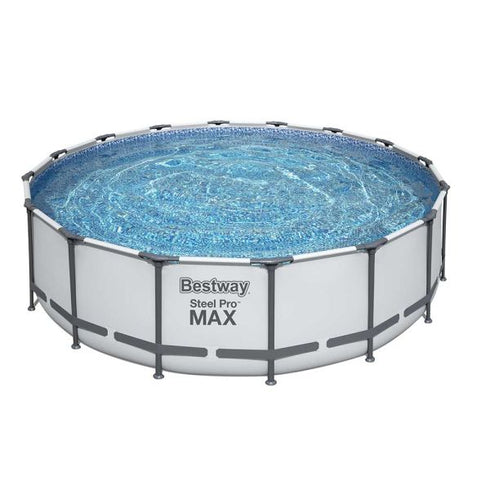 Bestway Steel Pro Max Pool Set 488 x 122 cm - Large and Robust Above-Ground Pool