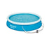 Bestway Fast Set Pool Set 396x76cm - Convenient & Sturdy Pool for Summer Enjoyment