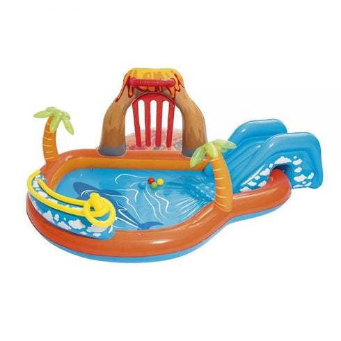 Bestway Lava Lagoon Play Center - Adventure - Themed Pool for Young Explorers