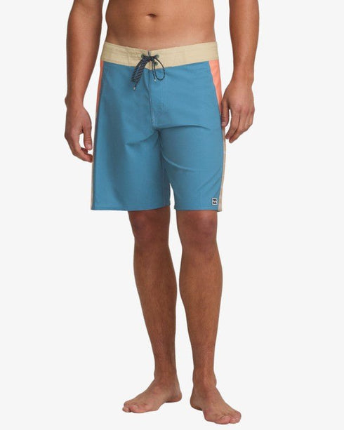 Billabong D Bah Pro 18.5 Performance Boardshorts Glacier Blue