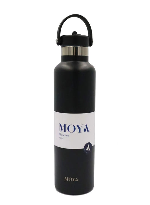 Moya "Black Sea" 700ml Insulated Sustainable Water Bottle