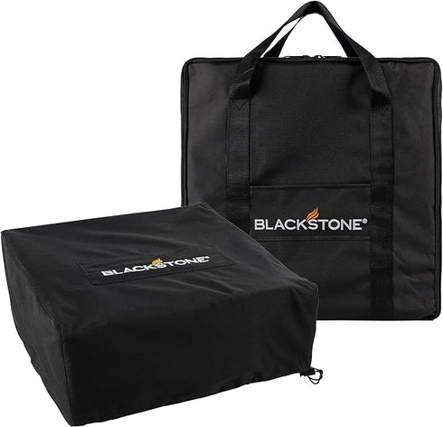 Blackstone 17 - Inch Griddle Cover and Carry Bag, Protective Polyester Fabric, Snug Fit, Suitable for Compact Griddle Storage
