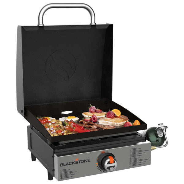 Blackstone 17 Inch Tabletop Griddle with Hood