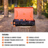 Blackstone OTG 14 Inch Griddle with Side Burner, Portable Propane Camping Griddle and Stove with Latching Hood