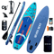 Blue Legoon Inflatable Stand Up Paddle Board, iSUP Package with Paddle, Pump, Leash and Dry Bag