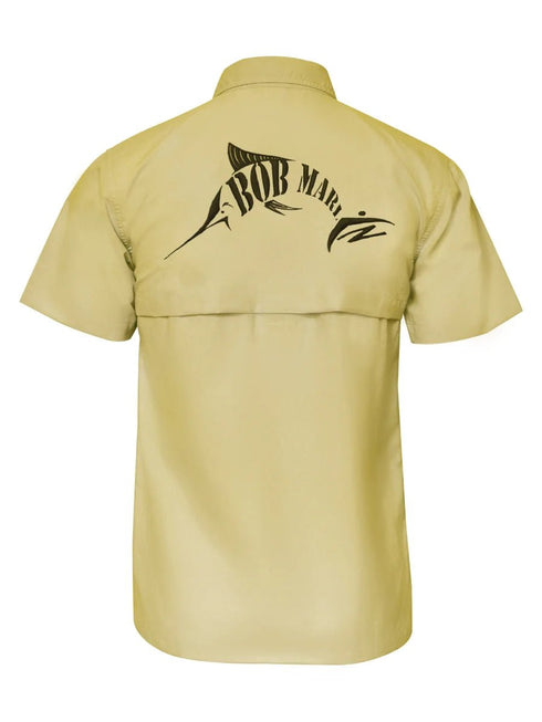 Bob Marlin Button Up Shirt for Fishing