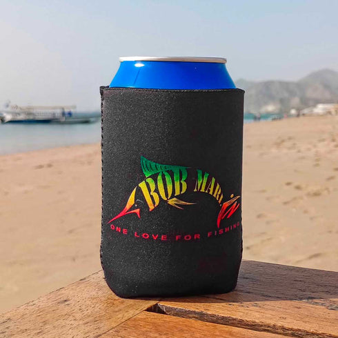 Bob Marlin Can Coozie Keeps Drinks Cold & Hands Dry