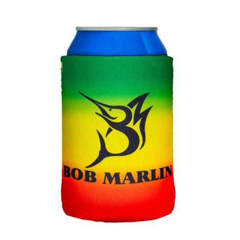 Bob Marlin Can Coozie Keeps Drinks Cold & Hands Dry