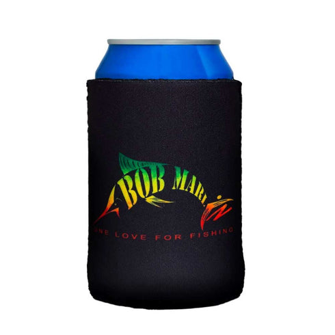 Bob Marlin Can Coozie Keeps Drinks Cold & Hands Dry