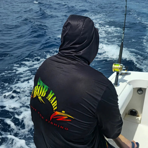 Bob Marlin Performance Hoody One Love For Fishing