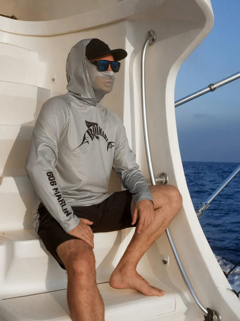 Bob Marlin Performance Hoody with Mask BM For Fishing