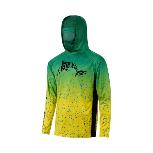 Bob Marlin Performance Hoody with Mask Bob Mahi For Fishing