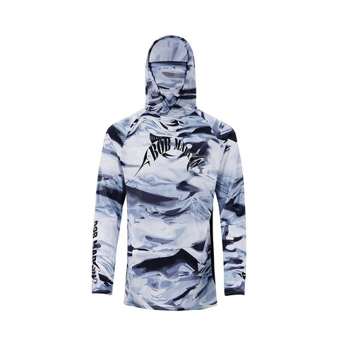 Bob Marlin Performance Hoody with Mask For Fishing