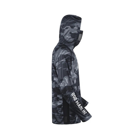 Bob Marlin Performance Hoody with Mask For Fishing