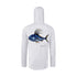 Bob Marlin Performance Hoody with Mask Natty Rooster For Fishing