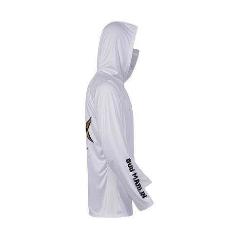 Bob Marlin Performance Hoody with Mask Natty Rooster For Fishing
