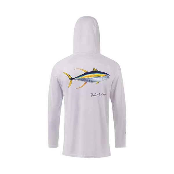 Bob Marlin Performance Hoody with Mask Natty Tuna For Fishing