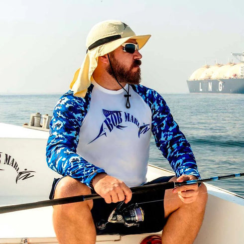Bob Marlin Performance Shirt Bob Camo For Fishing