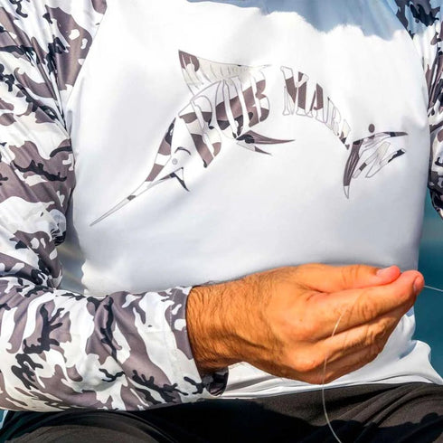 Bob Marlin Performance Shirt Bob Camo For Fishing