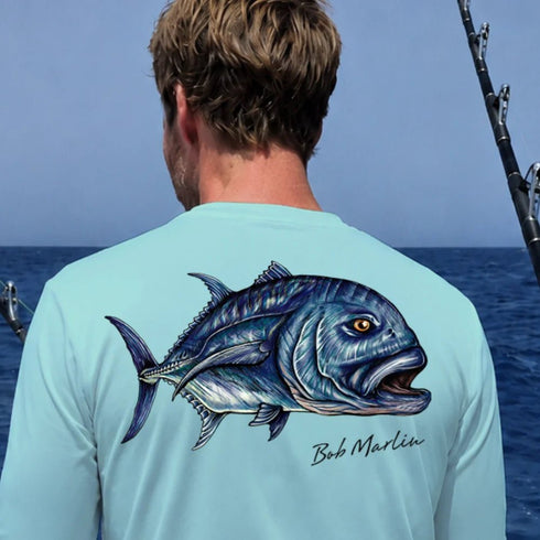 Bob Marlin Performance Shirt Natty GT For Fishing