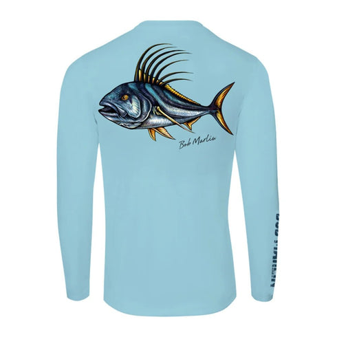 Bob Marlin Performance Shirt Natty Rooster For Fishing