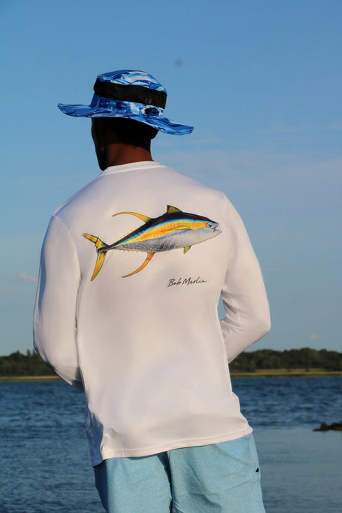Bob Marlin Performance Shirt Natty Tuna For Fishing