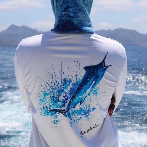 Bob Marlin Performance Shirt Ocean Marlin For Fishing