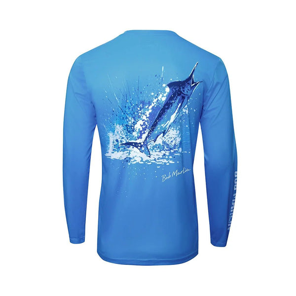 Bob Marlin Performance Shirt Ocean Marlin For Fishing