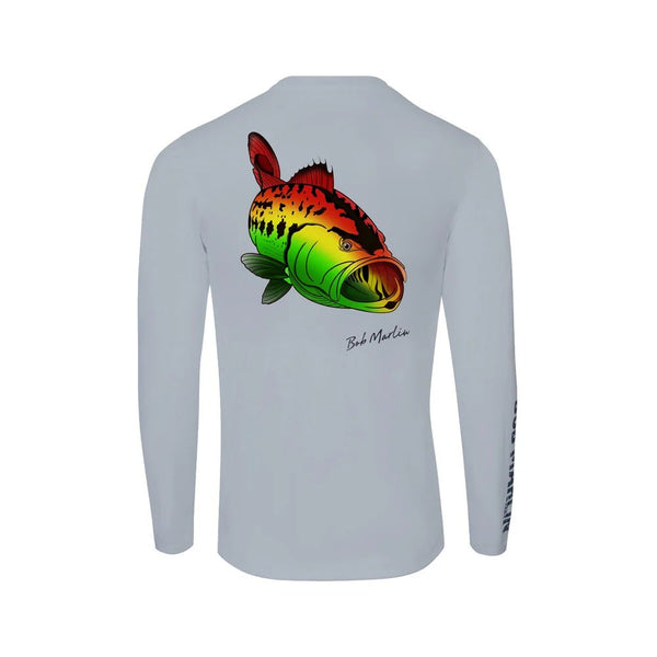 Bob Marlin Performance Shirt Rasta Bass