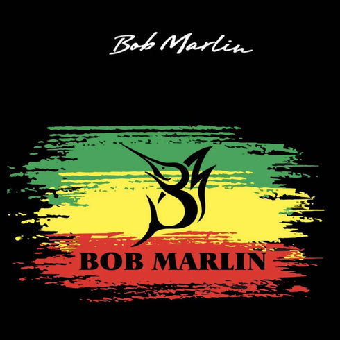 Bob Marlin Performance Shirt Rasta Flag For Fishing